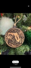 Florida Wooden Handcrafted Christmas Ornament