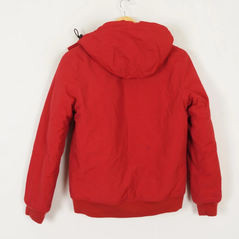 Chaqueta acolchada CARHARTT para hombre talla S con capucha aislada roja bols... - Imagen 2 de 4