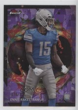 2024 Topps Finest Rare Purple Refractor 76/125 Ennis Rakestraw Jr #253 8d2