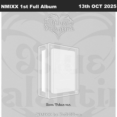 NMIXX Blue Valentine 1st Full Album Love Token Ver QR+Ring+