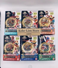 Bandai Power Rangers No.1 Sentai Gozyuger  SG Sentai Ring 02 : 6set NEW