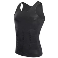 Men Body Shaper Slimming Belly Vest Compression Shirt Tank Tops Shapewear