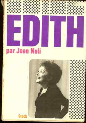 EDITH PAR JEAN NOLI 1973 S/C, GOOD COND, FREE SHIPPING, 25 PHOTOS