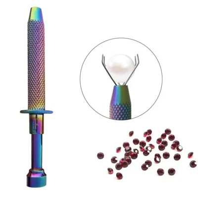 SANDBROS ENGLAND 4 Prong Ball Grabber Tool for Jewellery Beads Holding & Body Piercing