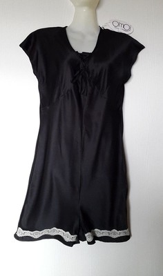 O'MOI PYJAMA NUISETTE COMBI-SHORT EN SATIN FR40/42- EU38/40, US/UK - Main Image