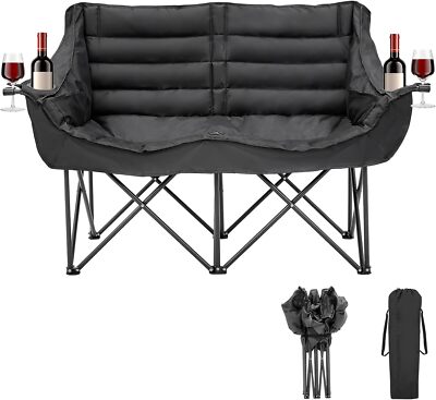Tidolo Camping Sofa Für 2 Personen - Faltbar Bis 272kg