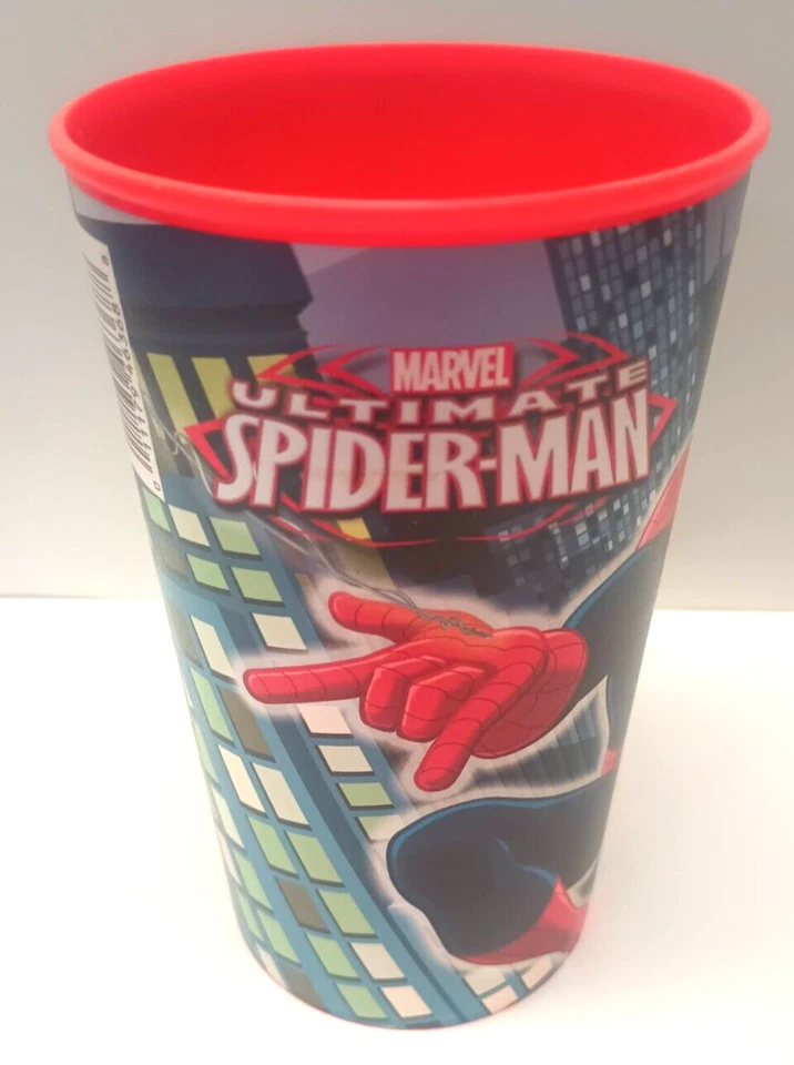 NEW Marvel Ultimate Spiderman Webslinger Red 5.75" Colorful Drinking Cup - Image 2 of 4