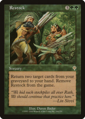 1x Restock - LP - Invasion - SPARROW MAGIC mtg