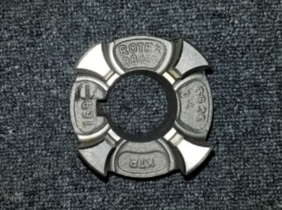 New ROTEX KTR 38 JAW COUPLING BORE 1.58'' 3/8'' KEYWAY Collar Shaft