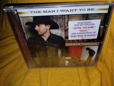 Chris Young FACTORY SEALED CD The Man I Want to Be