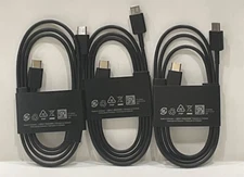 Lot of 3 OEM Type-C To Type-C Cable Super Fast For Samsung s20/s21/note10/note20