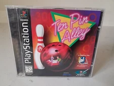 Ten Pin Alley (PlayStation 1 PS1) Black Label CIB TESTED Excellent Disc 