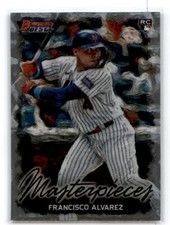 2023 Bowman's Best Francisco Alvarez RC Masterpieces #BM-9 Mets