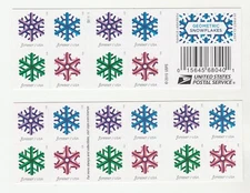 Scott  # 5031 - 5034 US Snowflake  20 Stamp   Free Ship  M/NH O/G
