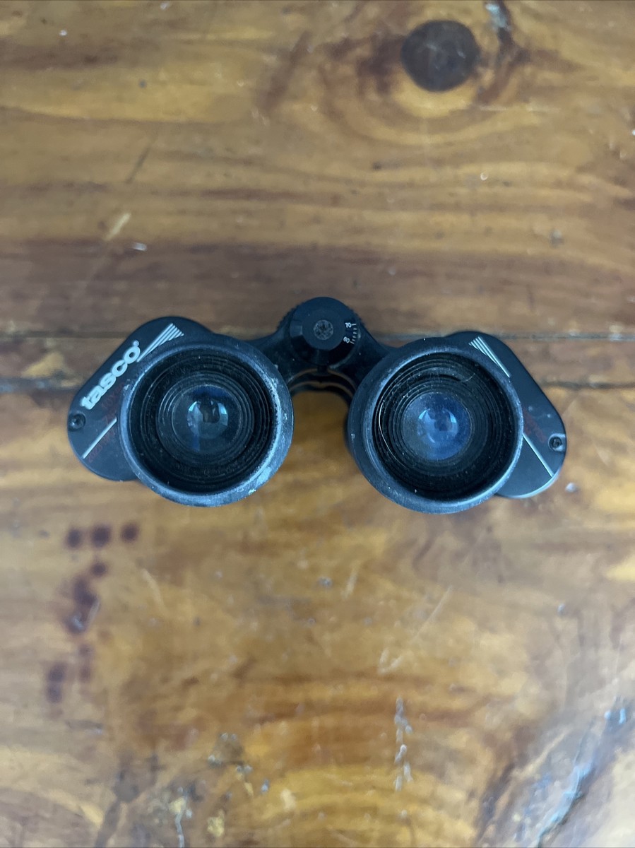 Vintage Tasco Zip Focus Binoculars 10x50 367FT at 1000 Yards Fully
