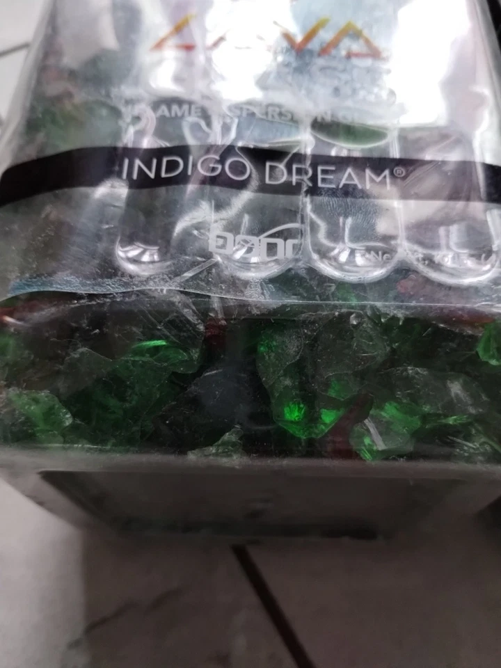 Vidrio de fuego Bond Lavaglass piedra lunar eclipse reflectante color negro 10 libras Foto 4 de 4