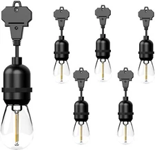 GOODSMANN Low Voltage LED Replacement Bulbs 6 Pack for String Light 2W Weatherpr