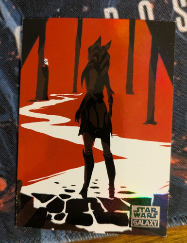 Star Wars Topps Galaxy - Journey of Ahsoka - 3 of 10 Foil