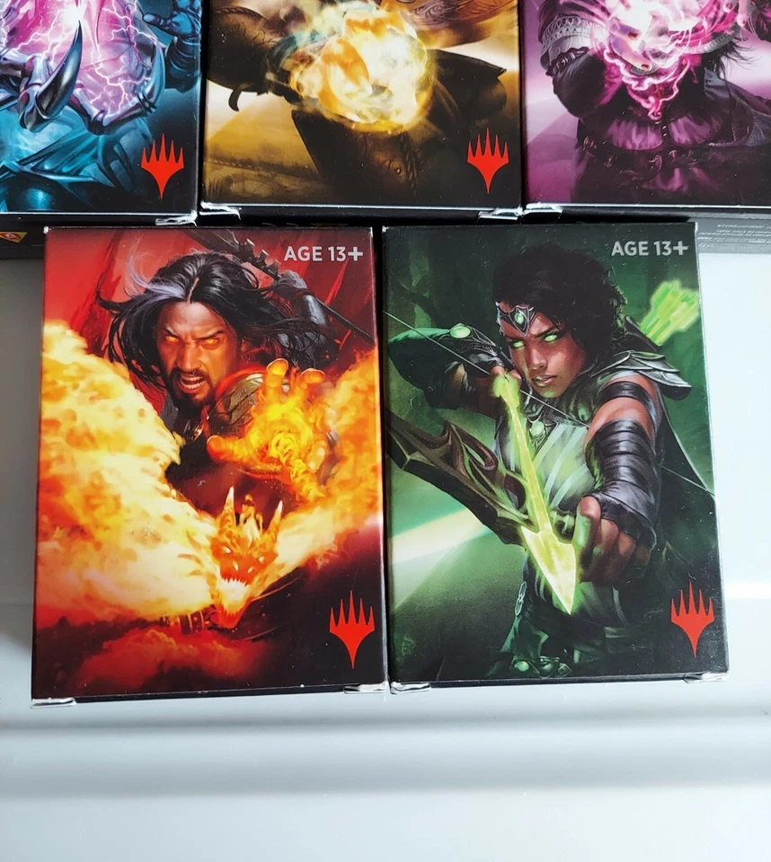 SDCC 2018 Magic The Gathering Starter Promo Card Welcome Packs Set Of 5 - Image 2 of 4