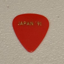 ERIC CLAPTON GUITAR PICK JAPAN 1991 24 NIGHTS WORLD TOUR STAGE PLECTRUM *RARE*