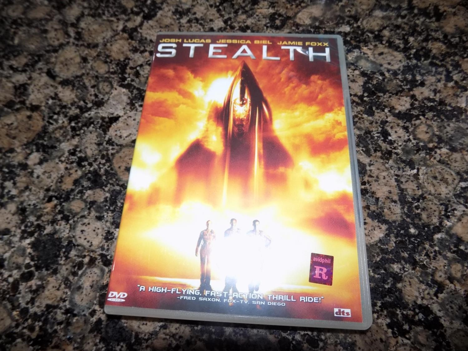 Stealth DVD (2006) Jessica Biel FREE SHIPPING