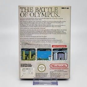 The Battle of Olympus Nintendo NES NOE CiB - Casi Como Nuevo