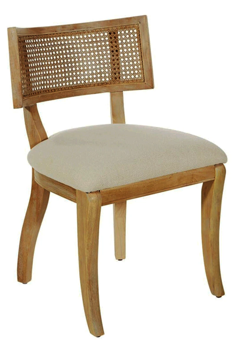 Alden upholstered solid outlet wood side chair