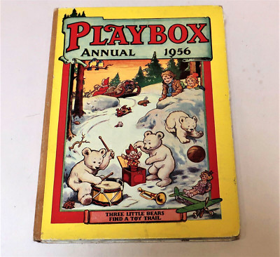PLAYBOX ANNUAL 1956 VINTAGE HARD COVER 1956 1st EDITION