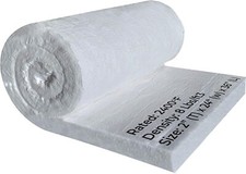 Ceramic Fiber Blanket - 2400F 8 High Temp Thermal Insulation 2"x24"x36"