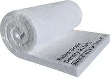 Ceramic Fiber Blanket -  2400F 8# High Temp Thermal Insulation 2"x24"x36"