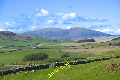 Foto 6x4 Blick auf Cairnsmore von Fleet Culcronchie Hill von der Daffin Farm c2014