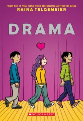 Drama: A Graphic Novel - Raina Telgemeier, 1338801899, paperback