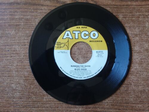 1970 EXCELLENT+Blues Image Running The Water / Gas Lamps And Clay  45-6777   45 - Picture 1 of 2