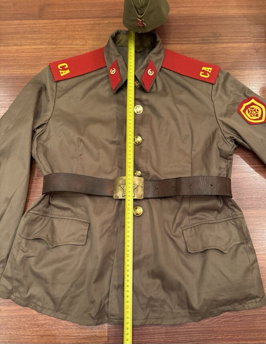 Soviet Military Jacket Soldier of USSR Forces Original Size Soviet Military Jacket Soldier of USSR Forces Original Size