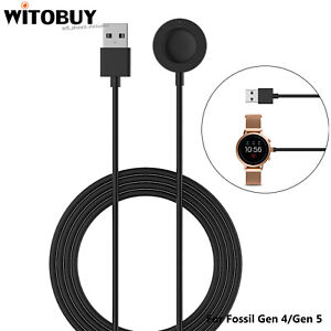 Replacement Charger for Fossil Gen 4 Gen 5 Smartwatch USB Charging Cable Cradle | eBay