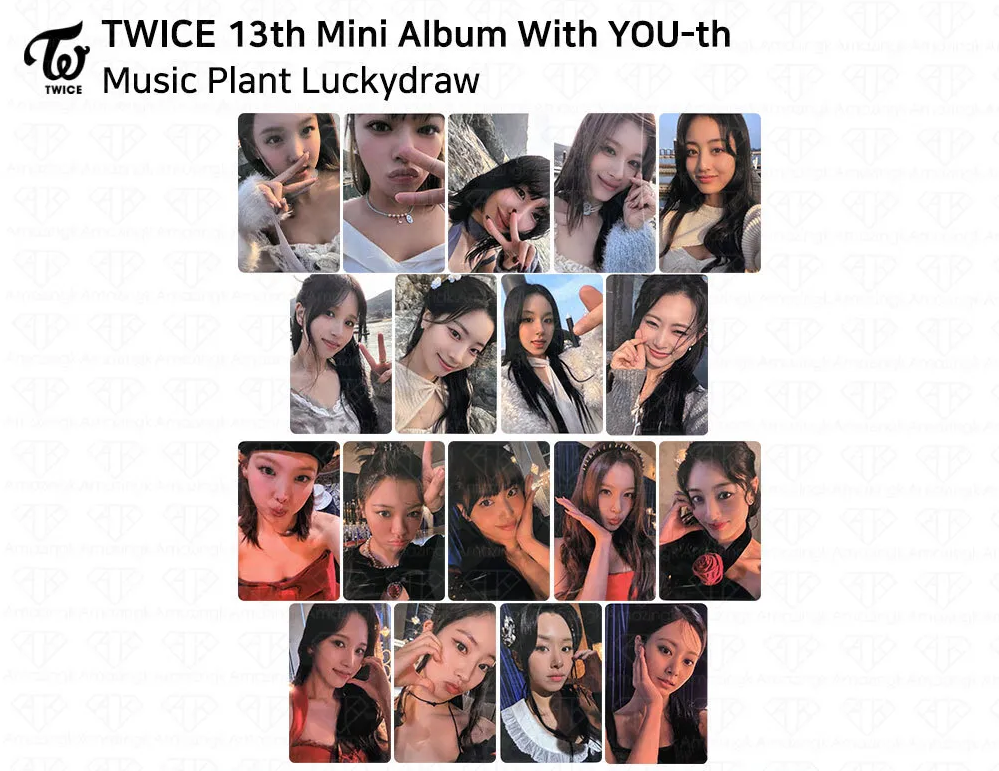 TWICE With Youth MusicPlant Photocard Lucky Draw | eBay