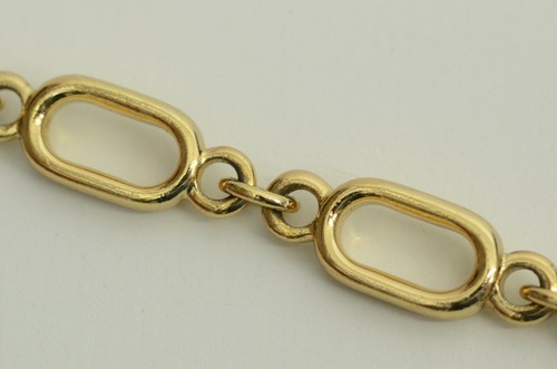 Authentic Christian Dior Bracelet CD Logo Oval Emblem Signature GP Jewelry 1 - Picture 6 of 11