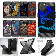 For Apple iPhone 13 6.1"  Flex TPU Fiber SET10 Shock Slim Flexible Case