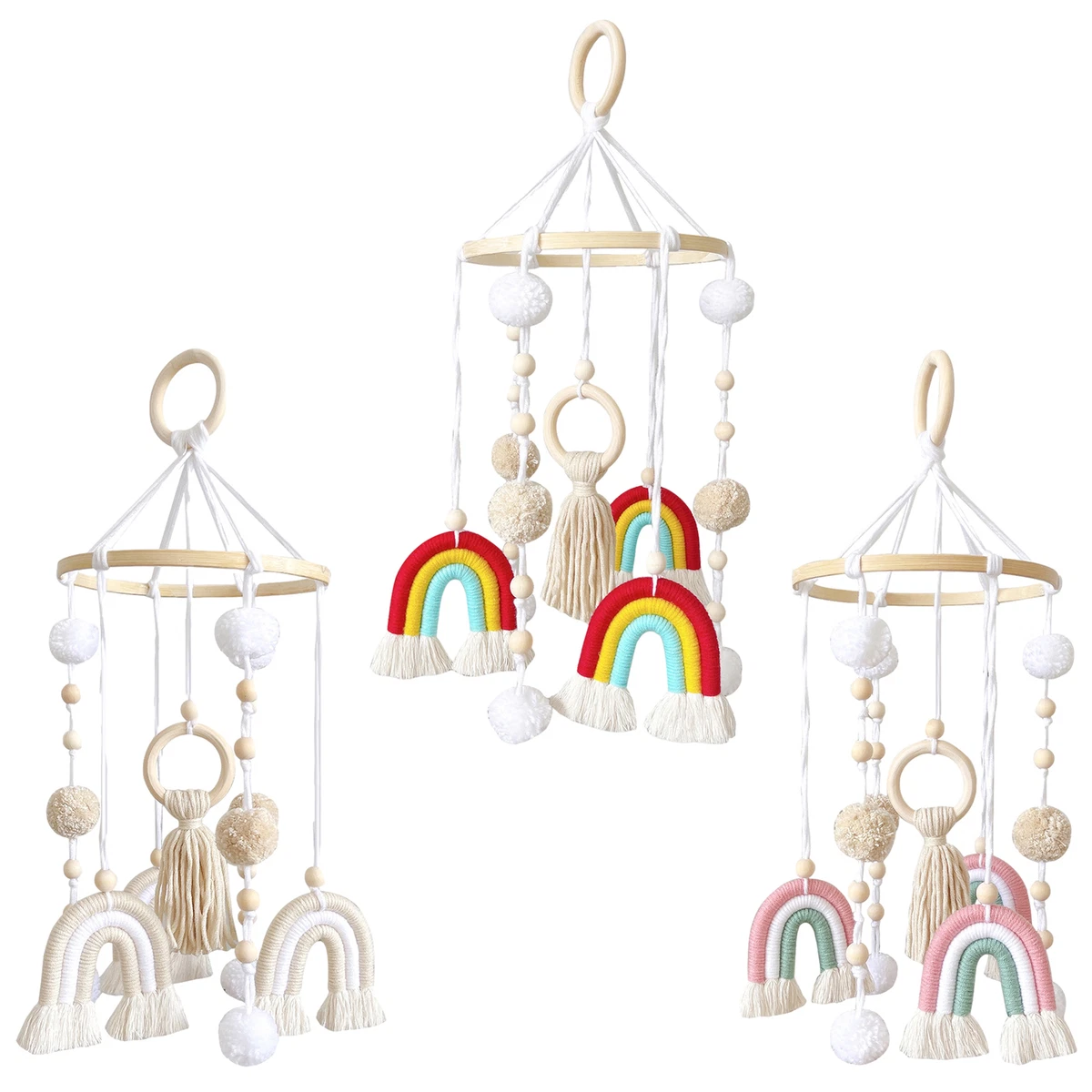 Rainbow cot mobile 2025