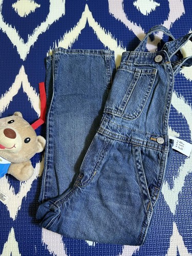 100% Cotton- NEW! BabyGap Denim Overalls Sz. 5yrs. by Loving Kindness Everyday - Picture 15 of 16
