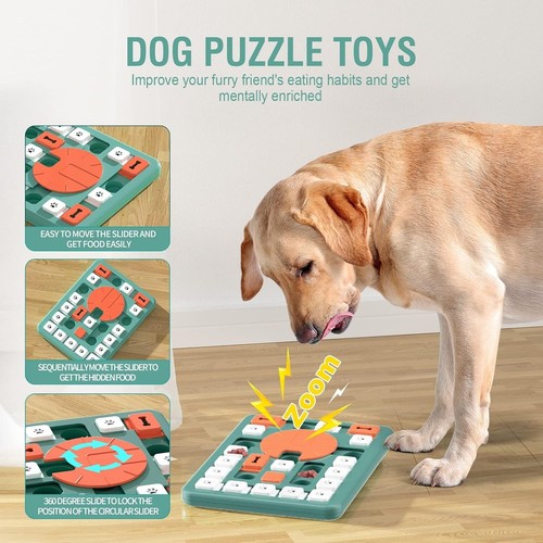 Challenging Dog IQ Training Puzzle Toy for Large & Medium Breeds - Waterproof - Picture 4 of 9