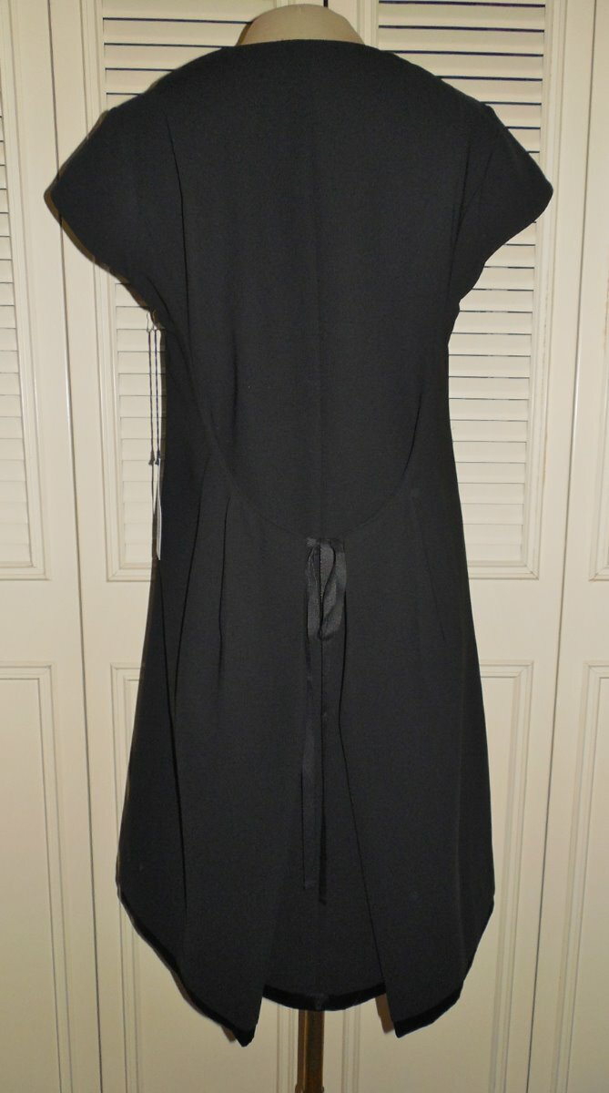 vera wang little black dress VERA WANG Simply Vera Black Polyester Little Black Dress - S - NWT