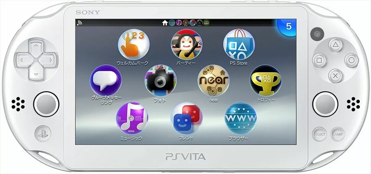 Sony PS Vita White PCH-2000 Wi-Fi Model ZA12 Console Playstation