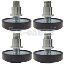 4X Shaft Dia 38mm Car Lift Rubber tray Heightening Feet Plus High Leg Pads