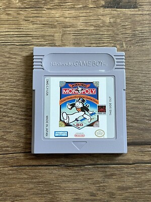 Monopoly Game Boy Original Parker Classic Board Game