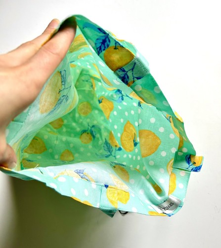 NEW! Space 46 “AQUA LEMONS” TOTE BAG — Soft, Lightweight, Roomy, Everyday 15x15” - 第 9/15 張圖片
