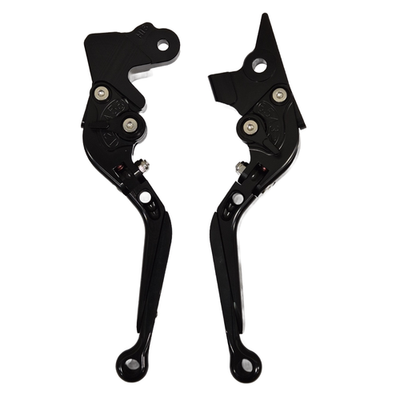 Black Adjustable Folding Brake & Clutch Levers Benelli Leoncino