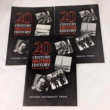 3 Paperback Book Bundle 20 Century British History Vol. 8 Books 1-3 1997