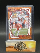 💥2022 Panini Absolute - Leo Chenal #183 Orange Mosaic Squares Rookie RC /199 💥