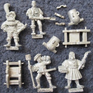 1L The Empire Imperial Mortar Crew Warhammer War Machine Old World Bretonnian GW